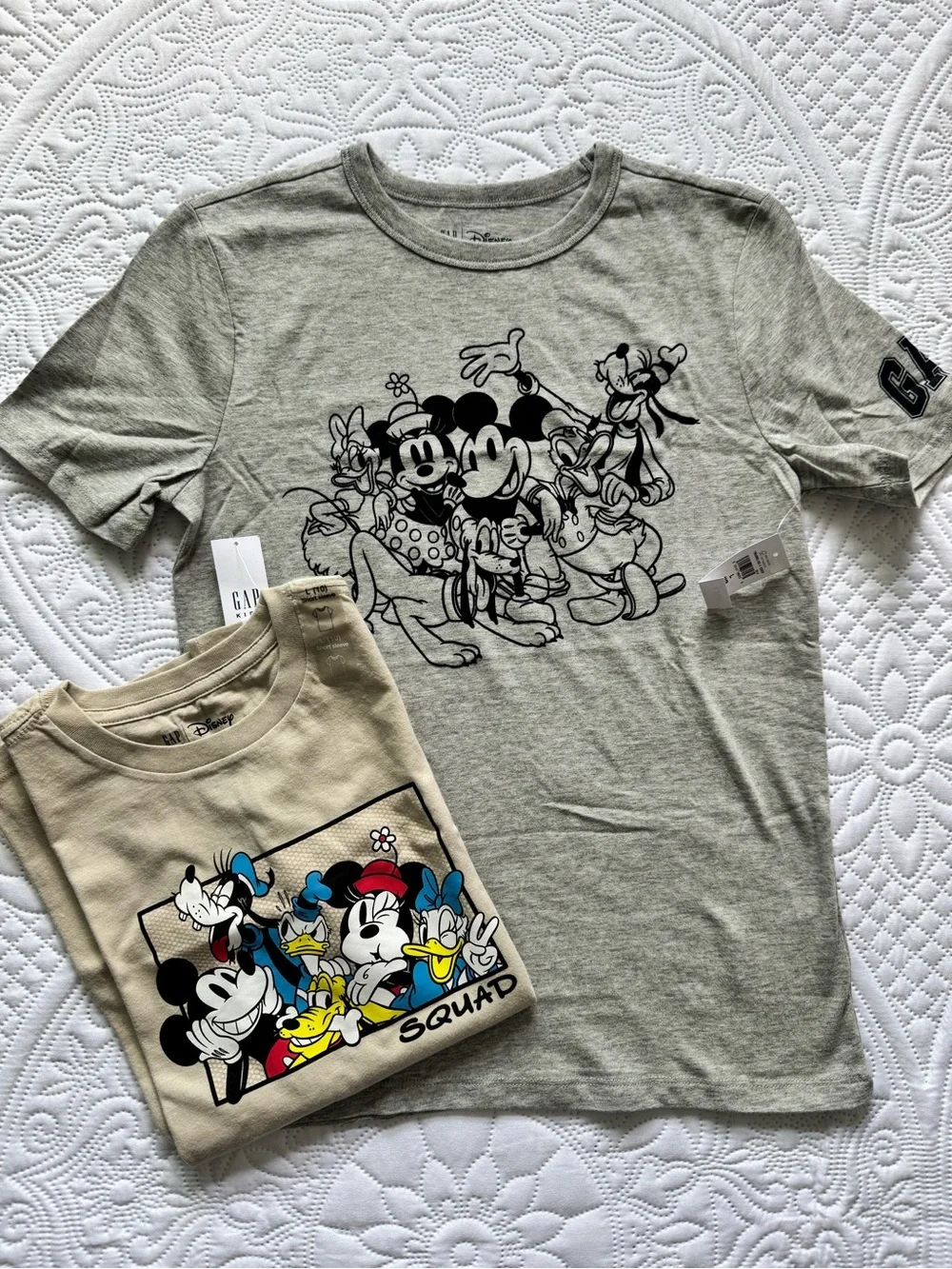 GAP Kids Gray Disney Character Graphic Tee